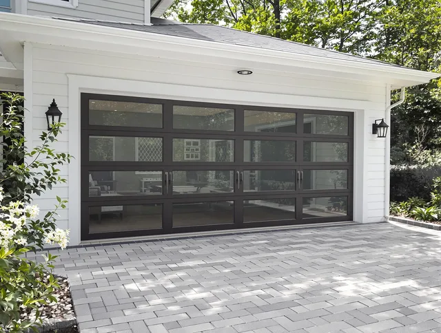 Walnut Garage Door Repair design specialist presenting custom garage door options to Walnut homeowner