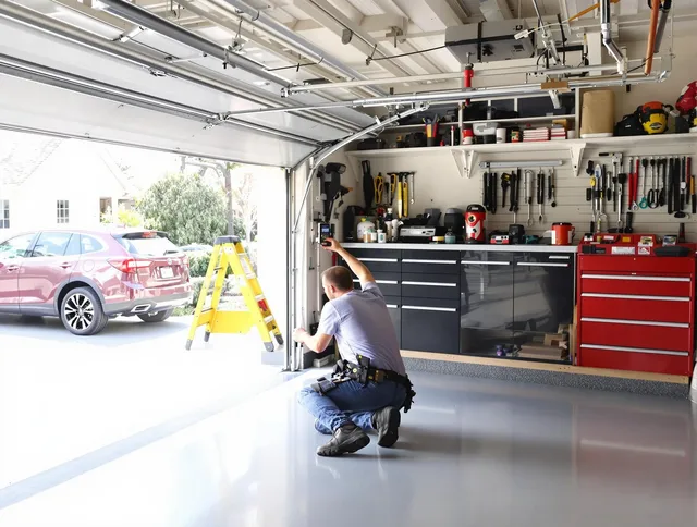 Local garage door repair service by Walnut Garage Door Repair in Walnut