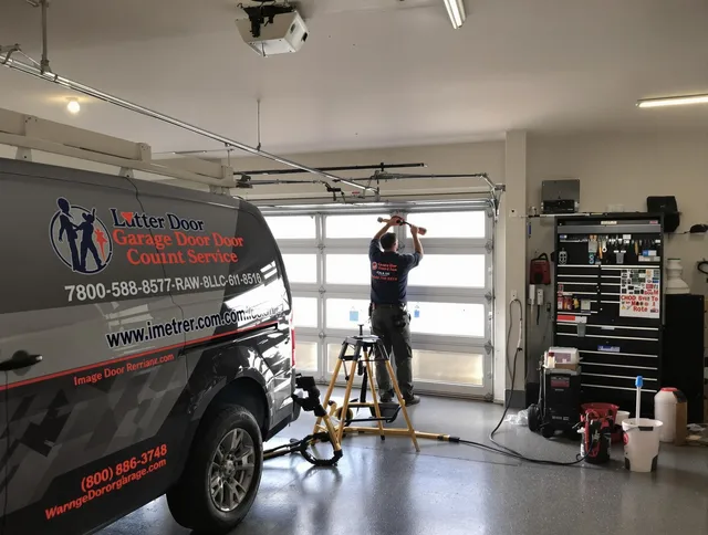 Walnut Garage Door Repair team performing same-day garage door repair in Walnut