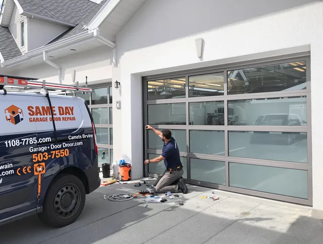 Same-day garage door repair service by Walnut Garage Door Repair in Walnut
