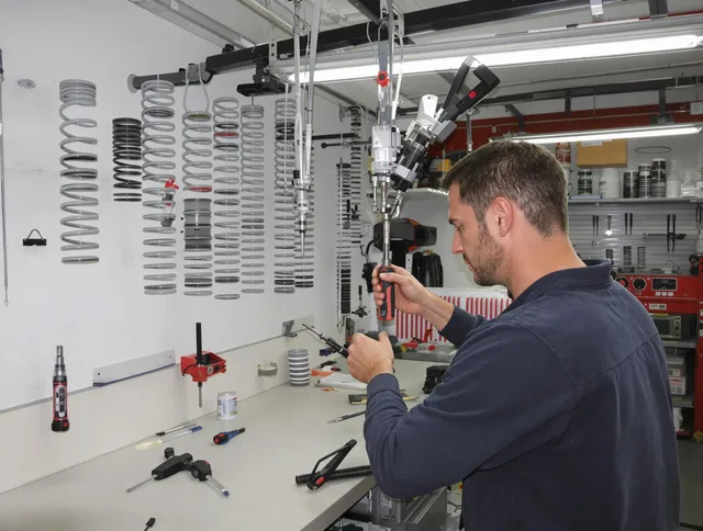 Walnut Garage Door Repair safety certified technician performing precision spring replacement in Walnut